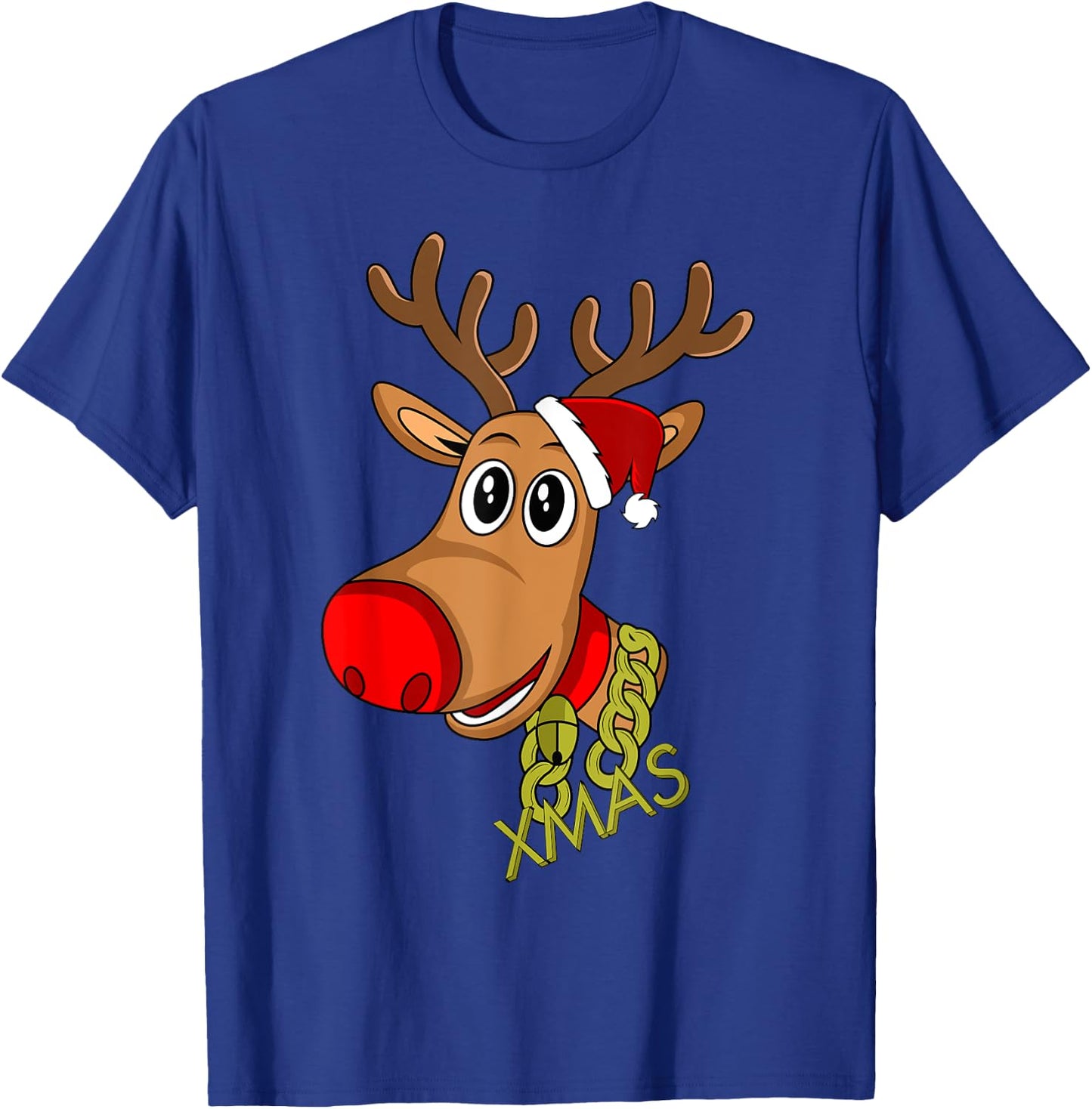 RUDOLPH Red Nose Reindeer | Donner Blitzen T-Shirt - T-Shirt | Royal