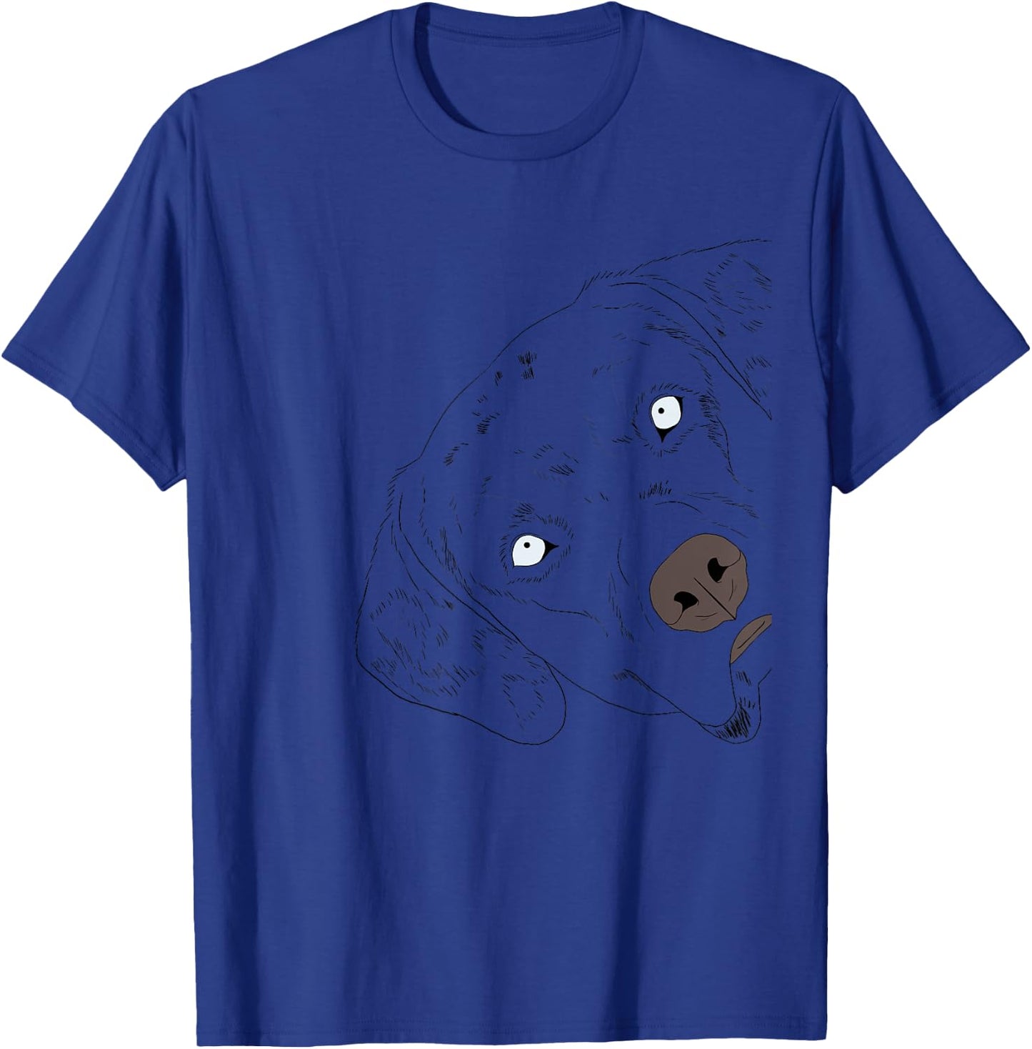 Funny Louisiana Catahoula Leopard Dog T-Shirt - T-Shirt | Royal