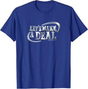 Let's Make A Deal Logo T-Shirt - T-Shirt | Royal