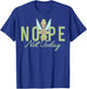 Disney Peter Pan Tinker Bell Nope Not Today Short Sleeve T-Shirt - T-Shirt | Royal