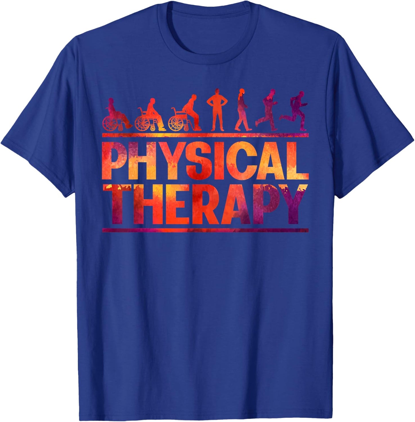 Physical Therapy Gait Analyzing Physiotherapy PT Rehab Gift T-Shirt - T-Shirt | Royal