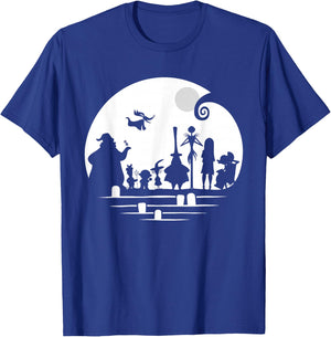Disney The Nightmare Before Christmas Character Silhouette T-Shirt - T-Shirt | Royal