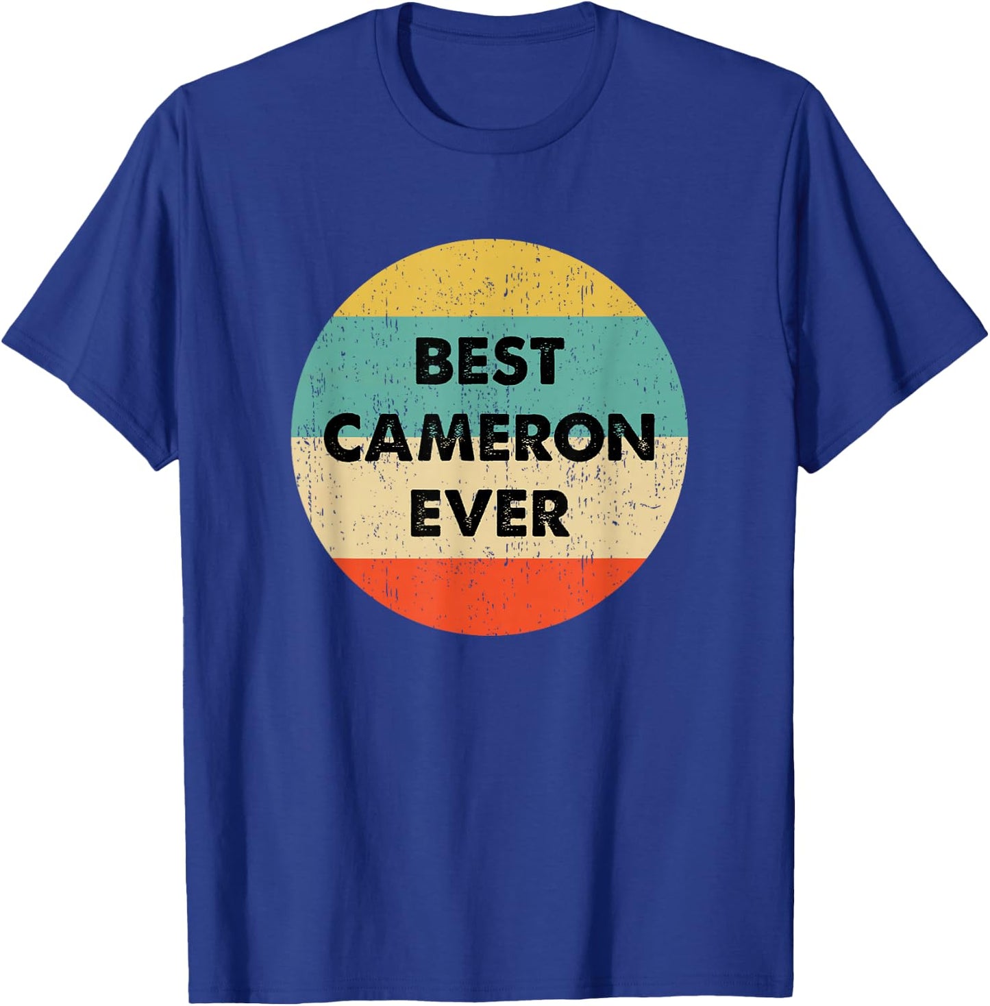 Cameron Name T-Shirt - T-Shirt | Royal