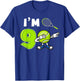 Cool I'm 9 Dabbing Tennis 9th Birthday Party 9 Years Old T-Shirt - T-Shirt | Royal