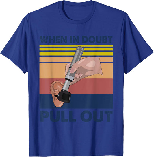 Audiologist Ear Doctors Audiology ENT ORL Gift Apparel T-Shirt - T-Shirt | Royal