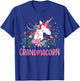 Grandmacorn Unicorn Grandma T-Shirt - T-Shirt | Royal