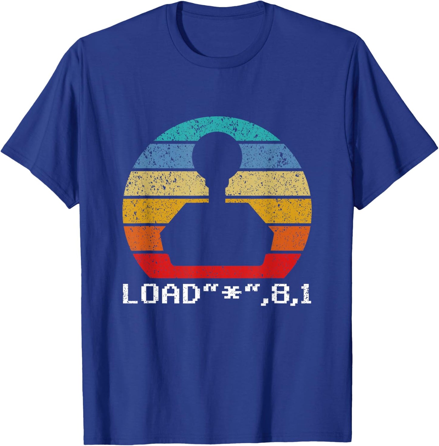 LOAD C64 Retro Gamer T-Shirt - T-Shirt | Royal
