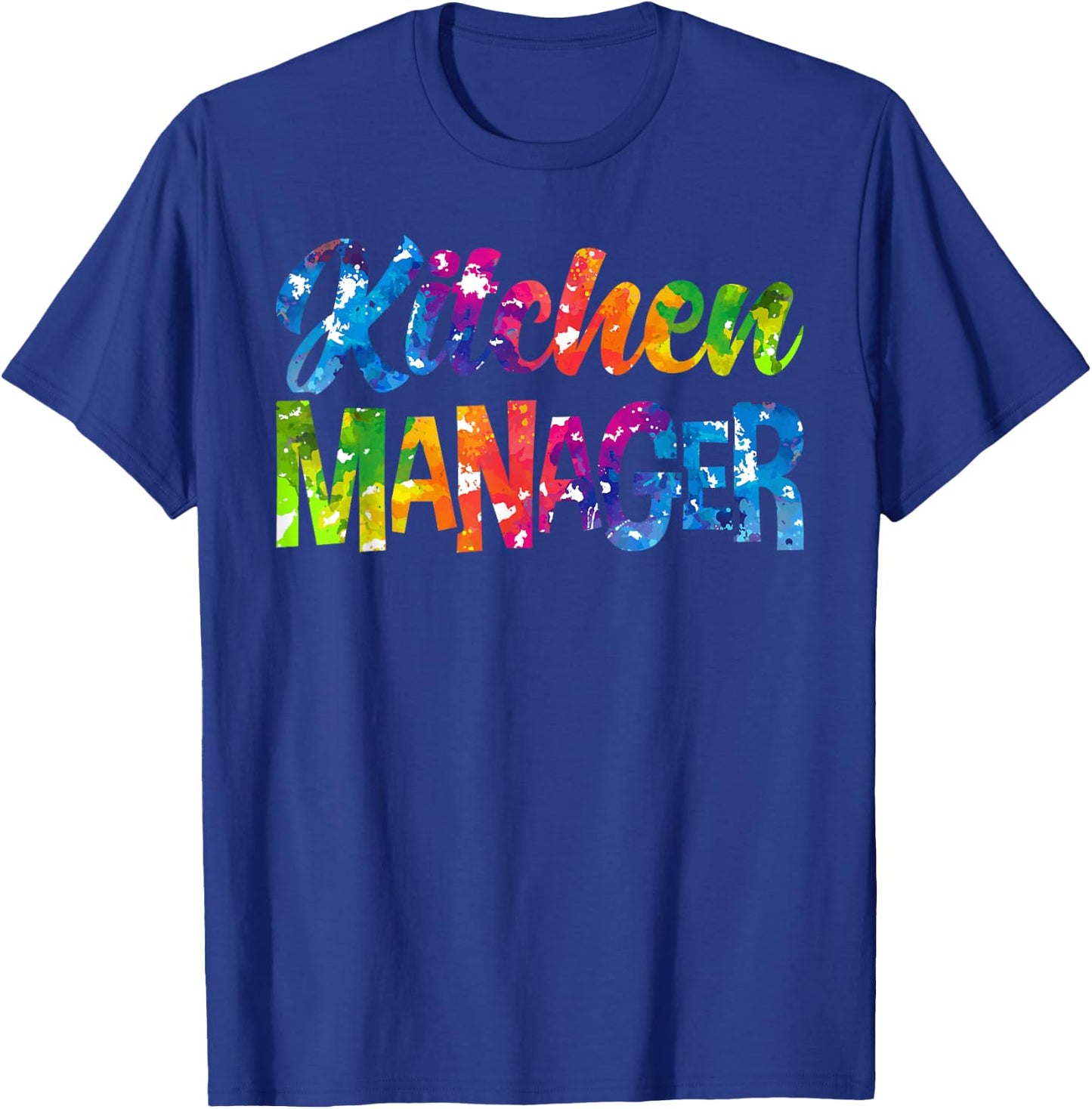 School Cafeteria Lunch Lady Kitchen Manager T-Shirt - T-Shirt | Royal