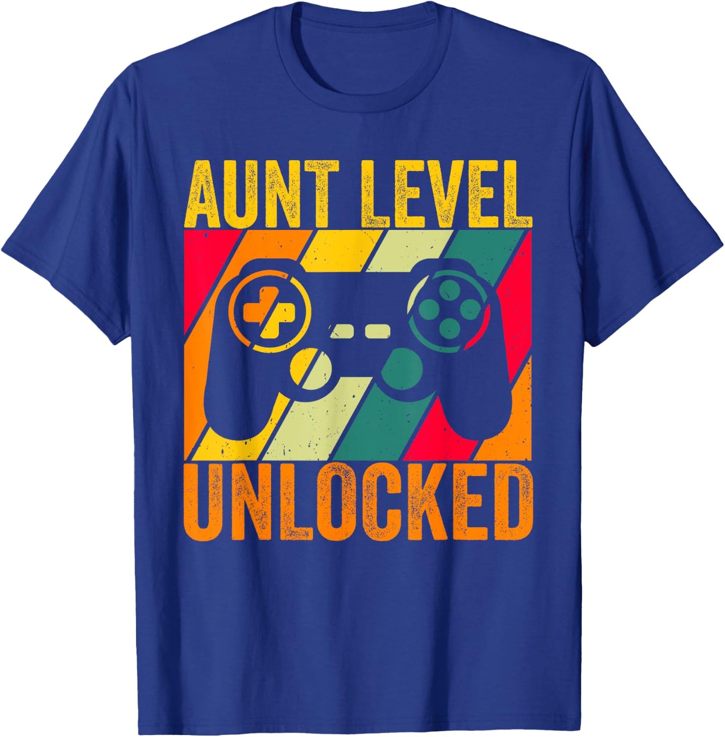 Aunt Level Unlocked Est.2025 New Auntie I Leveled Up To Aunt T-Shirt - T-Shirt | Royal