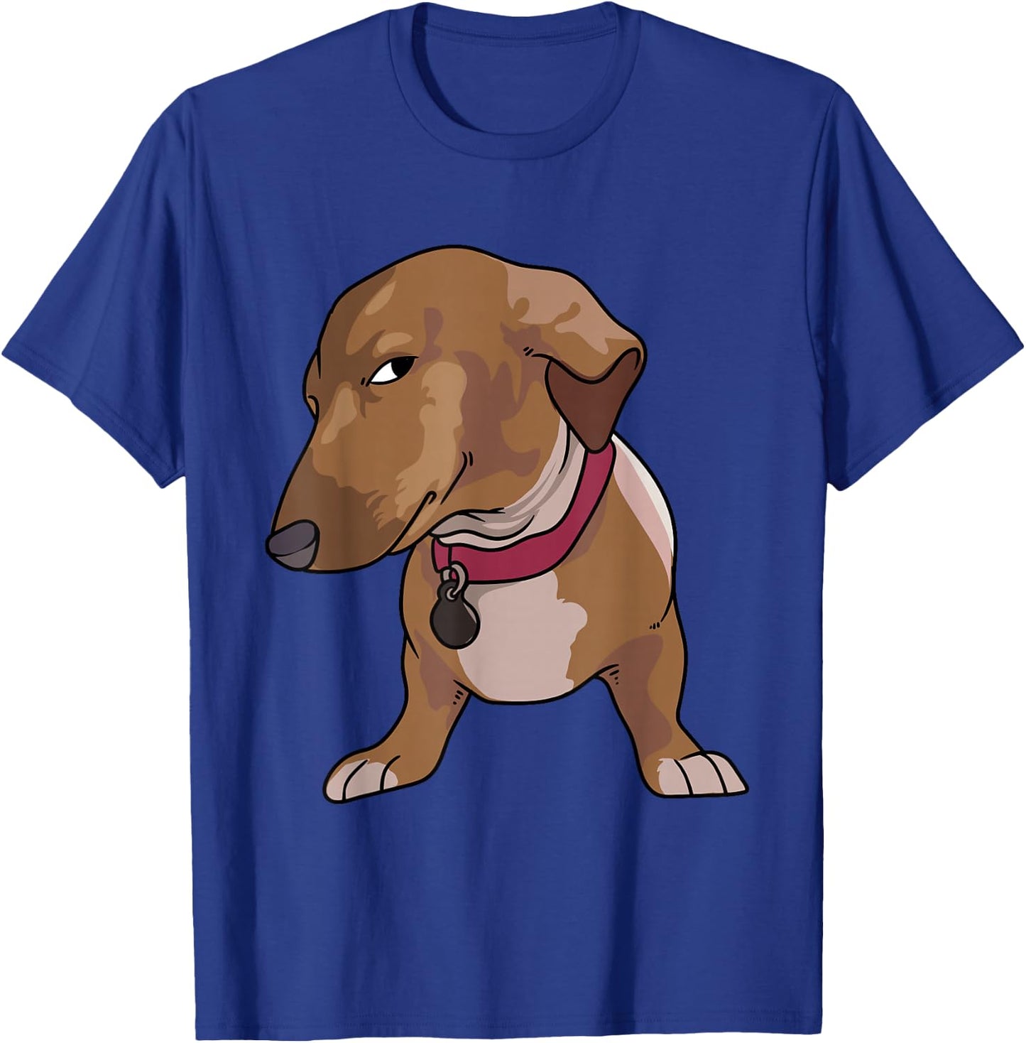 Side Eye Dog Meme Funny Dog Giving Side Eye T-Shirt - T-Shirt | Royal