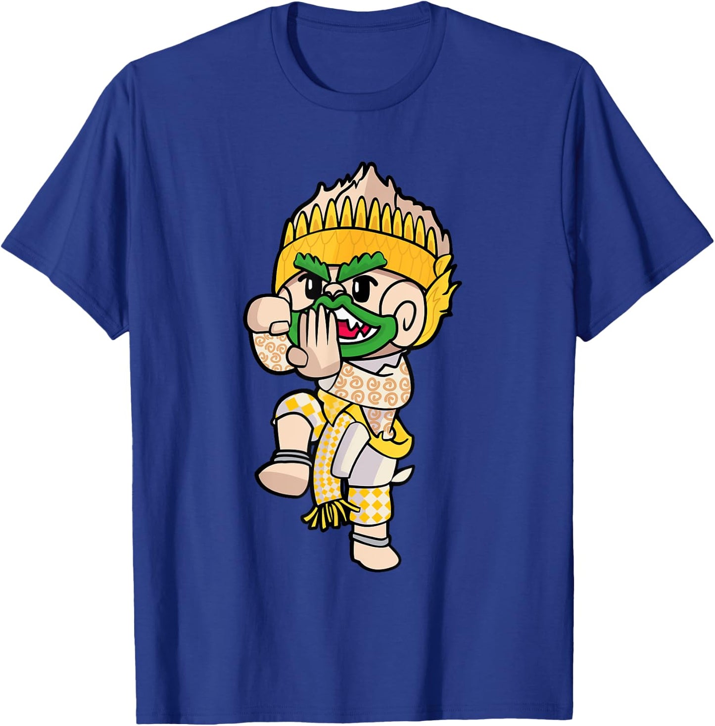 Cambodian Khmer Thai and Lao Hanuman Idol Monkey King T-Shirt - T-Shirt | Royal