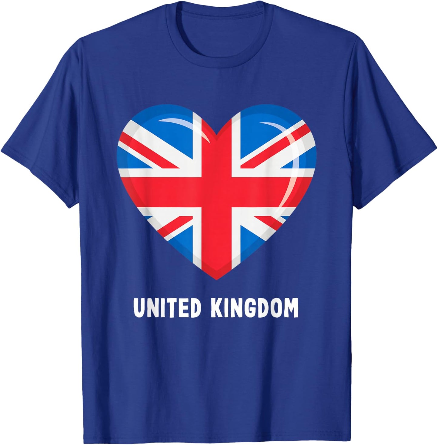 United Kingdom Flag Shirt | British T-Shirt - T-Shirt | Royal