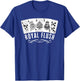 Royal Spade Flush Skeleton King Queen Spades Poker Gift T-Shirt - T-Shirt | Royal