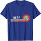 NEFF Proud Family Retro Sunset Last Name Surname T-Shirt - T-Shirt | Royal