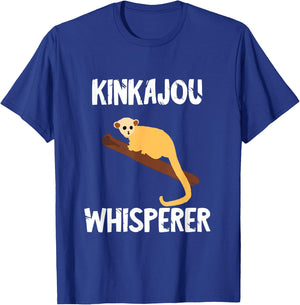 Kinkajou Whisperer Night Walkers Funny Carnivores Animals T-Shirt - T-Shirt | Royal
