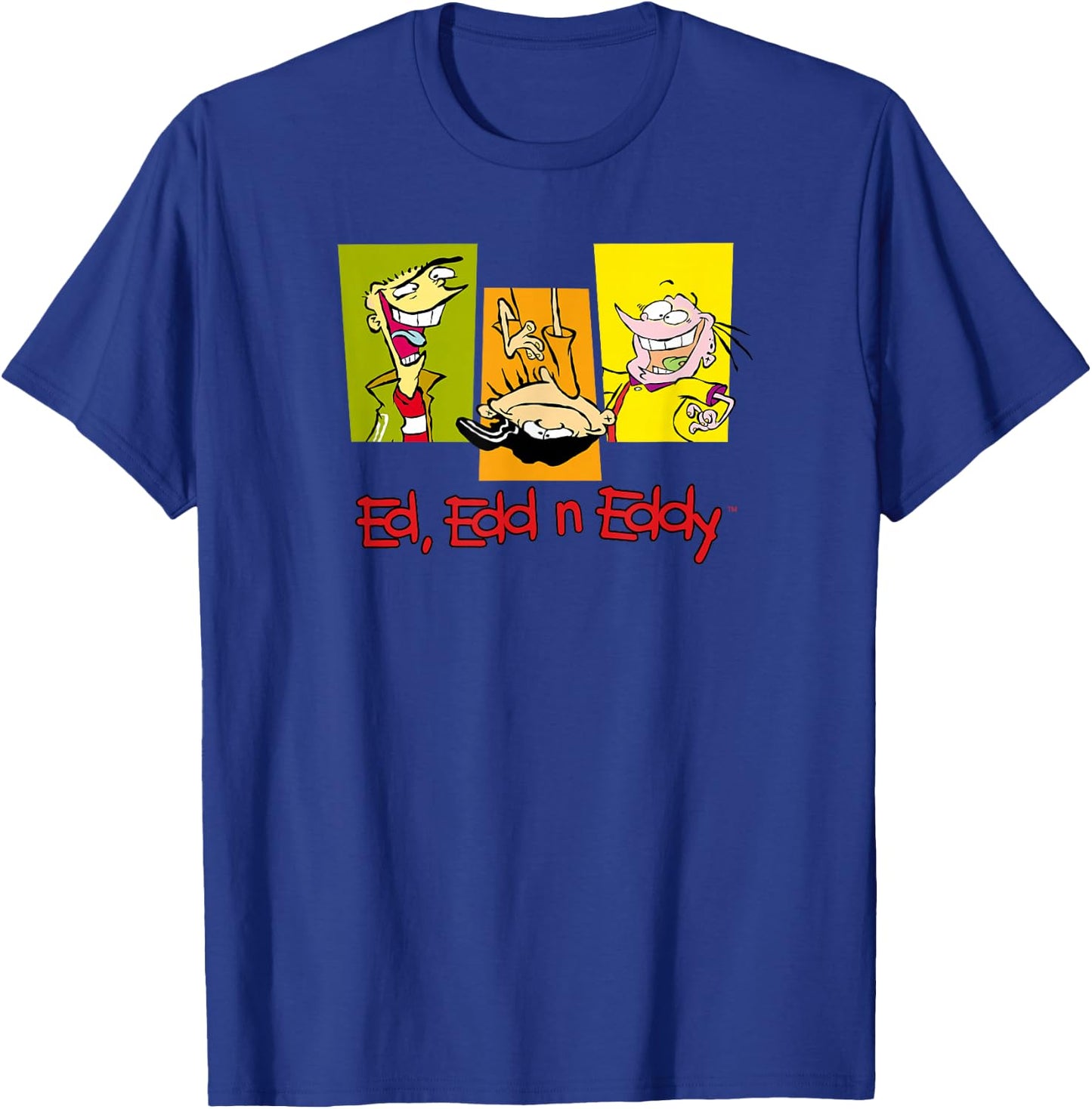 Ed EDD n Eddy Three EDS T-Shirt - T-Shirt | Royal