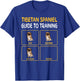 Funny Tibetan Spaniel Guide To Training Dog Obedience T-Shirt - T-Shirt | Royal
