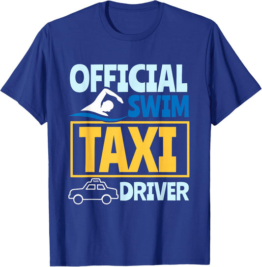Offical Swim Taxi Driver T-Shirt - T-Shirt | Royal