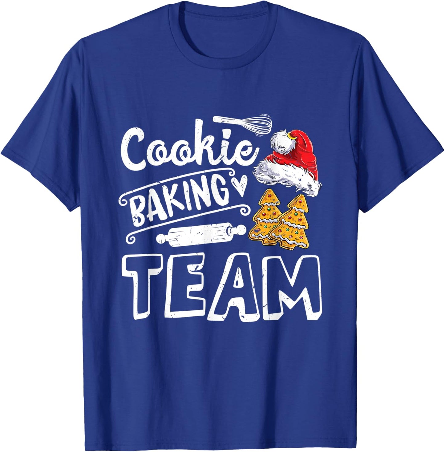 Cookie Baking Team Christmas Squad Xmas Crew m Gingerbread T-Shirt - T-Shirt | Royal
