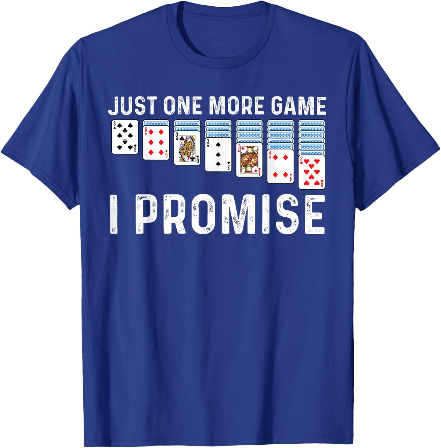 Solitaire Gift Women Card Game Player Solitaire Game T-Shirt - T-Shirt | Royal