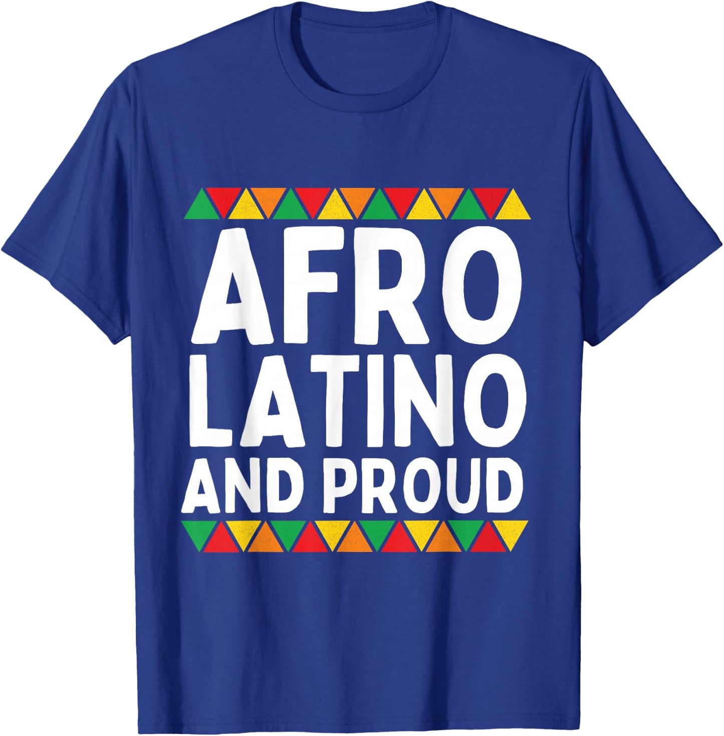 Afro Latino And Proud Black Women Latina African Pride T-Shirt - T-Shirt | Royal