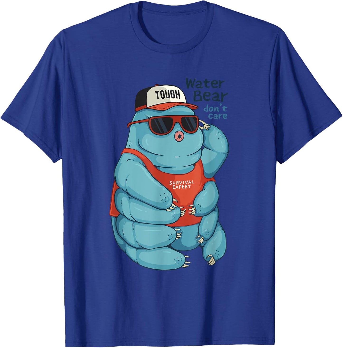 Tardigrade Waterbear Water Bear No Matter T-Shirt - T-Shirt | Royal