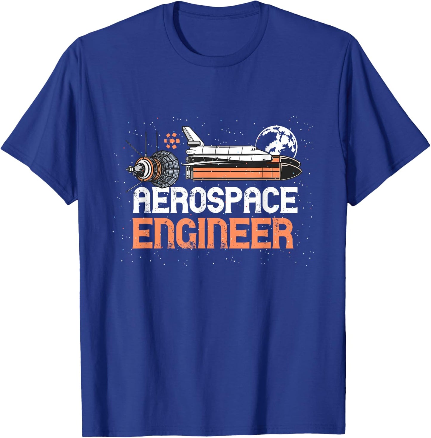 Aerospace Engineer Aeronautical Engineer Space Man T-Shirt - T-Shirt | Royal