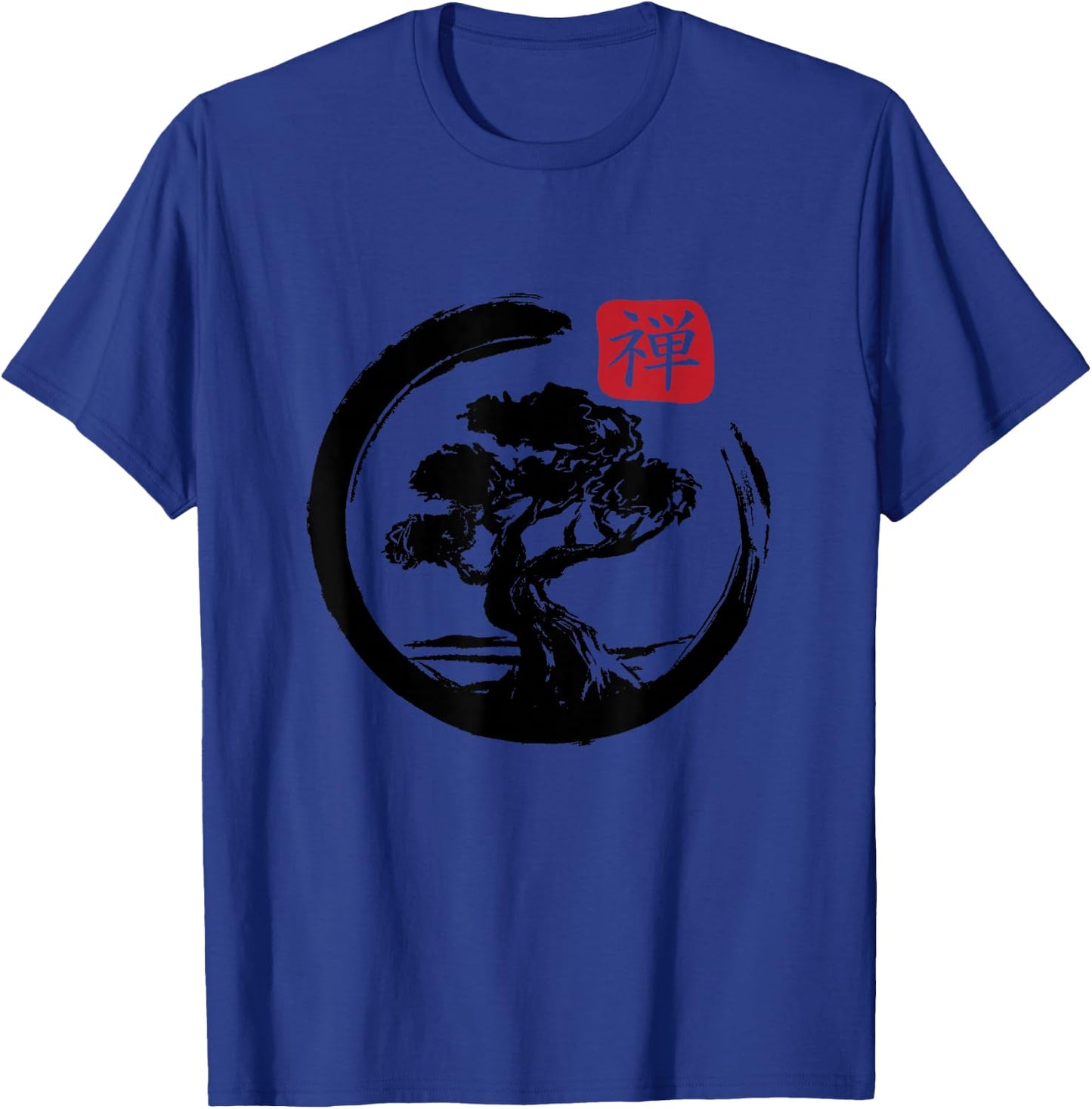 Bonsai Tree Japan Zen Japanese Bonsai Tree Gift T-Shirt - T-Shirt | Royal