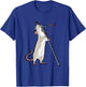 White singing rat Gift rodents and rat friends T-Shirt - T-Shirt | Royal