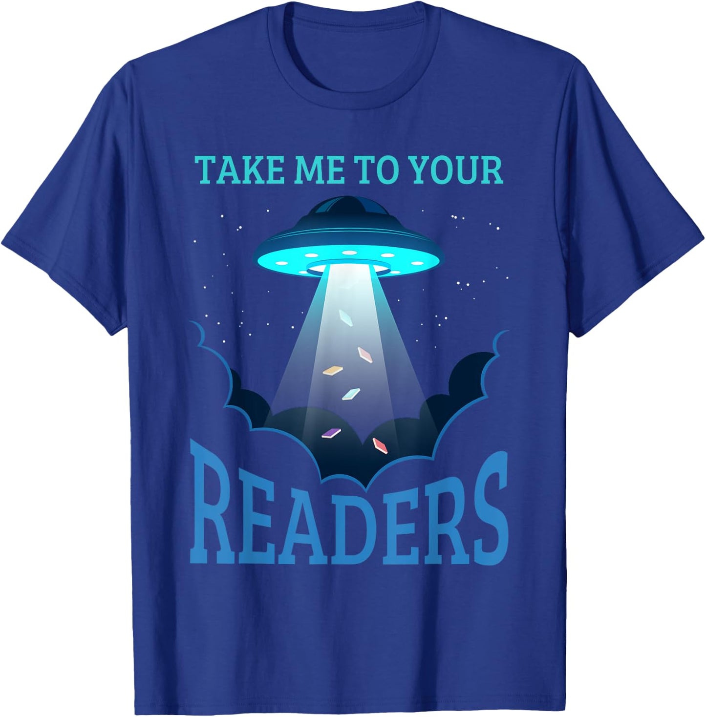 Take Me To Your Reader Book Nerd Reading Lover Funny T-Shirt - T-Shirt | Royal