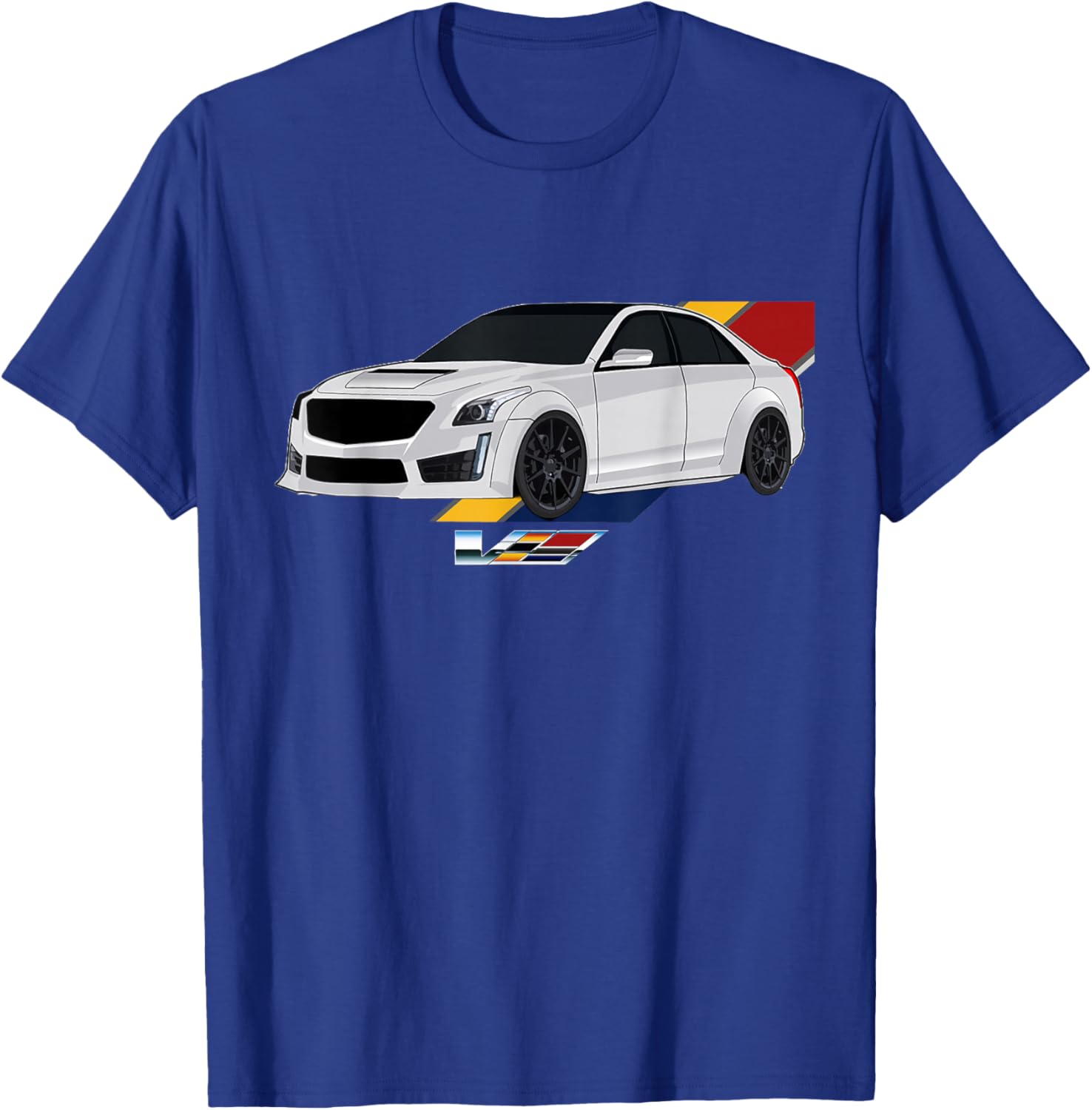 CTSV - -Adult, Black, Small, Short Sleeve, Cotton Blend, Polyester, Retro-Modern, Cars, Retro, Funny retro vintage quote saying for car lovers T-Shirt - T-Shirt | Royal