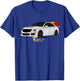 CTSV - -Adult, Black, Small, Short Sleeve, Cotton Blend, Polyester, Retro-Modern, Cars, Retro, Funny retro vintage quote saying for car lovers T-Shirt - T-Shirt | Royal
