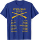 Civil war tour - civil war reenactment T-Shirt - T-Shirt | Royal