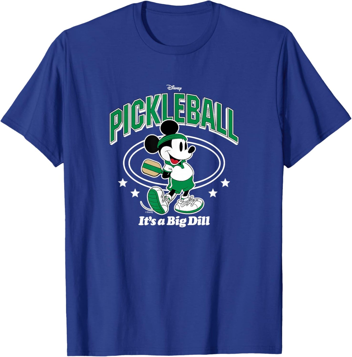 Mickey Mouse - Pickleball It's A Big Deal T-Shirt - T-Shirt | Royal