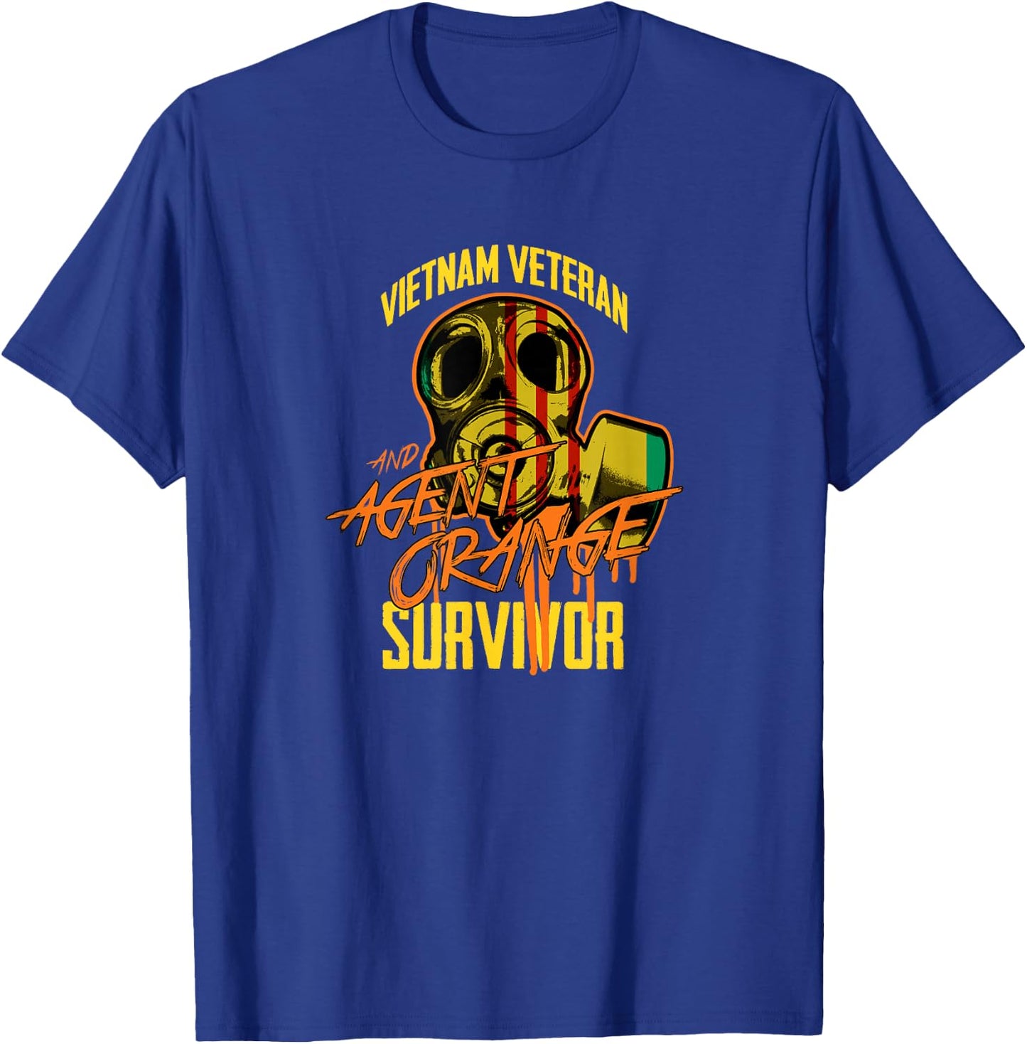 Agent Orange Survivor T-Shirt - T-Shirt | Royal