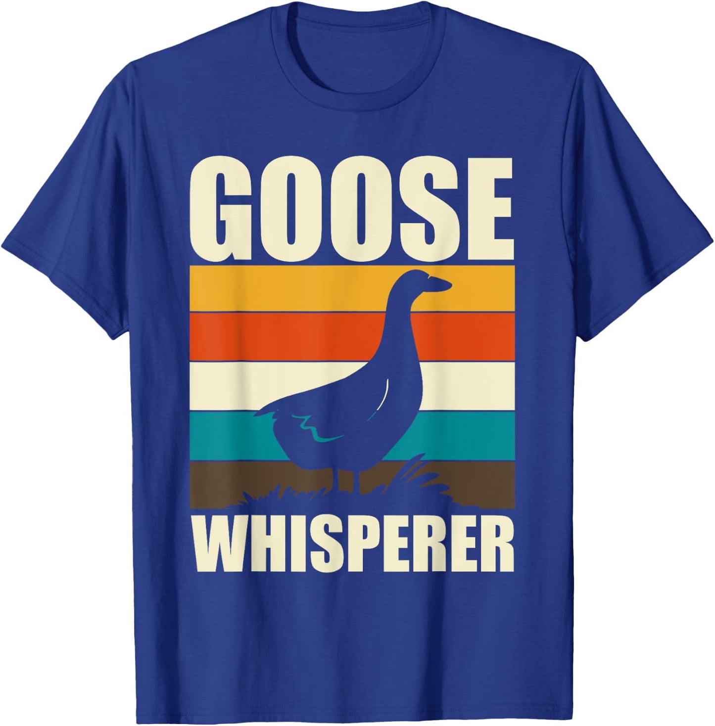 Goose Whisperer Goose T-Shirt - T-Shirt | Royal