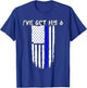 Ive Got His 6 Shirt Thin Blue Line Flag Police Wife T-Shirt - T-Shirt | Royal