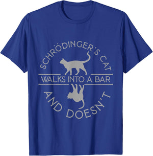Schrodingers Cat Physics Women Kids T-Shirt - T-Shirt | Royal