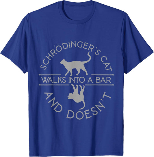 Schrodingers Cat Physics Women Kids T-Shirt - T-Shirt | Royal