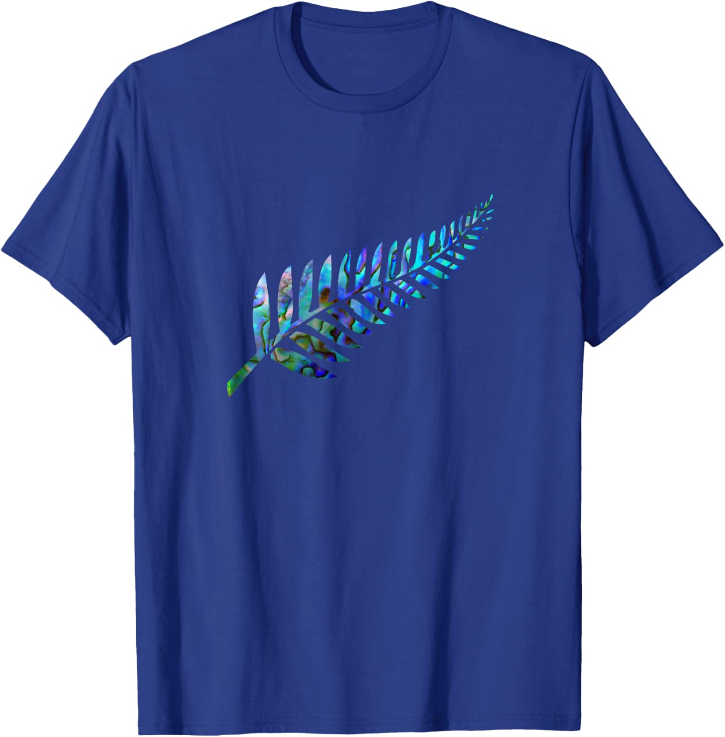 New Zealand Fern T-Shirt - T-Shirt | Royal