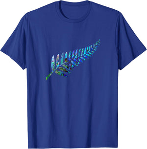 New Zealand Fern T-Shirt - T-Shirt | Royal