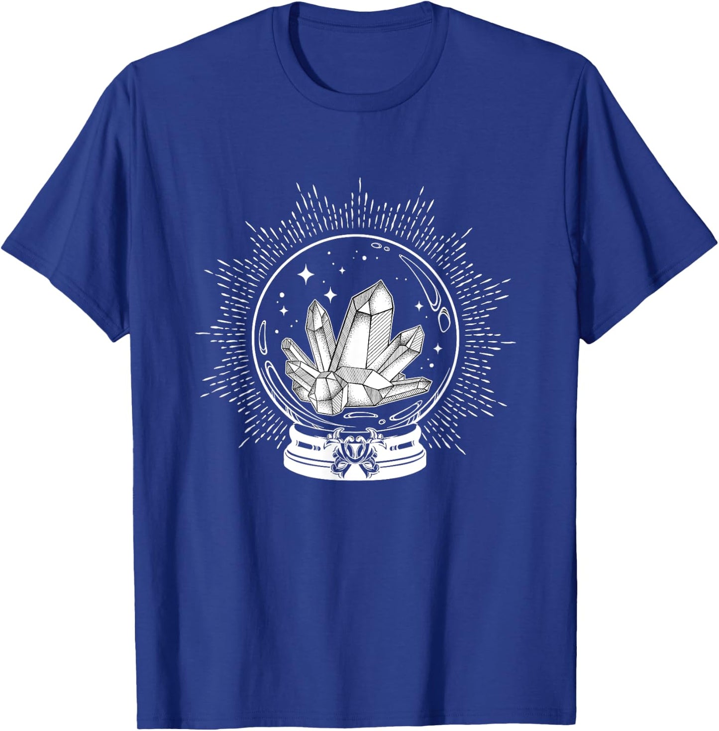 Crystal Ball w/ Crystals T-Shirt - T-Shirt | Royal