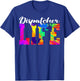 Dispatcher Life Paint Design Emergency Public Safety 911 T-Shirt - T-Shirt | Royal