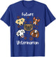 Funny Future Veterinarian Gift | Cute Aspiring Vets Kids T-Shirt - T-Shirt | Royal