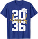 Class Of 2036 Graduation T-Shirt - T-Shirt | Royal