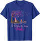In October We Wear Pink with Golden Retriever Fall Cancer T-Shirt - T-Shirt | Royal