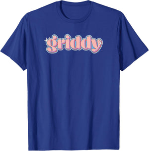 Hit The Griddy: Brainrot Meme Retro Sparkle Griddy T-Shirt - T-Shirt | Royal