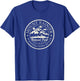 Vintage National Park Mt Rainier Retro Shirt T-Shirt - T-Shirt | Royal