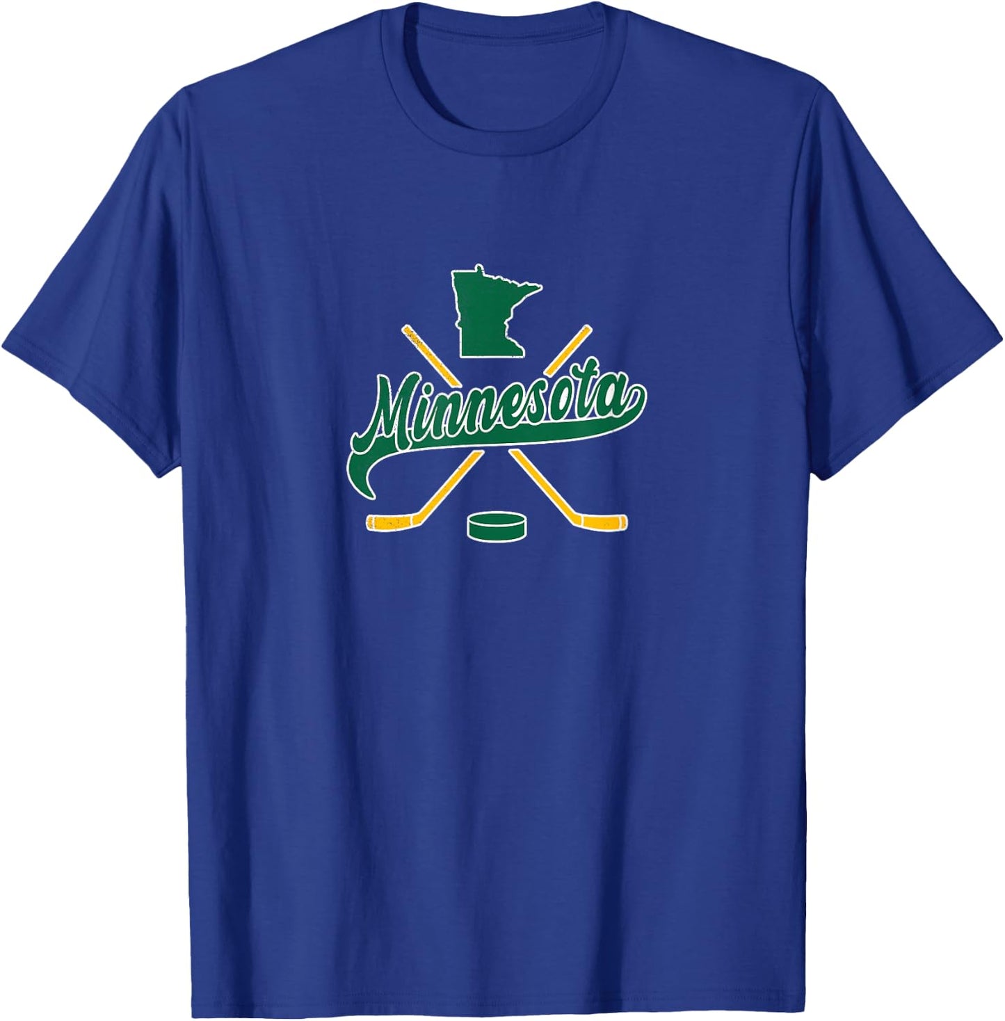 Minnesota State of Hockey T-Shirt - T-Shirt | Royal