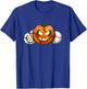 Horror Pumpkin Baseball Halloween Baseball Boys Youth Men T-Shirt - T-Shirt | Royal